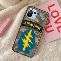 Special Forces Airborne Case For Xiaomi 11T Pro 12 Mi 11 Lite Cover For POCO X3 GT X4 Pro F1 F3 M3 M4 Pro Cover Mi 9T (9T Pro) black