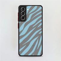 Šypsenėlės Juostelės Matinis dėklas Samsung Galaxy S22 S20 S21 FE S10 S9 Plus S8 Capa Note 20 Ultra 10 Lite Telefonui Fundas Samsung S22 5G gray