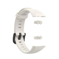 Minkštas silikoninis sportinis dirželis Huawei Band 6 išmaniai apyrankei, pakaitinis dirželis Huawei Watchband 6, Honor Band 6 For Huawei Band6pro pilka spalva