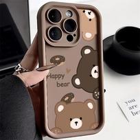 Telefono dėklas, skirtas iPhone 11 13 12 14 15 16 Pro Max 7 8 Plus XR XS Max Samsung A55 S24 S23 A02S Redmi 9 13C 9A 10 A3 OPPO A15S A16 A17 A18 A38 A53 A54 A31 SamSung M13 5G kava