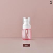 30 ml daugkartinio naudojimo purškimo buteliukai Alkoholio purkštuvas Mini smulkaus purškimo skysčio talpyklės Odos priežiūrai Makiažui Kelionės aksesuaras as the picture