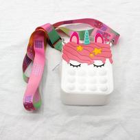 Jutiminis silikoninis stumiamas burbulas laikymo maišelis Dekompresinis piniginė Mergaitės krepšys Dovanos Crossbody Krepšys