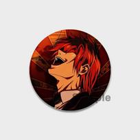 32/44/58MM Japonijos anime Death Note emalio smeigtukai, apvali sagė, L Killer, Yagami Light, Cosplay ženklelis, kuprinės papuošalai, kalėdinės dovanos 32mm(1.25in)