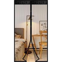 Magnetic Screen Door Curtain Anti Mosquito Keeps Bug Out Automatic Self-Closing Household Ventilation Door Mesh Curtain 38x82in 1pc