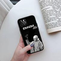 ED19 Eminem telefono dėklas, skirtas Samsung A35 A25 A24 A15 A05S A05 M55 M35 M15 A06 A16 A02 A12 A13 A10 A20 A30 A22 A31 A32 A33 A41 A42 A50 Samsung A50 šilta purpurinė