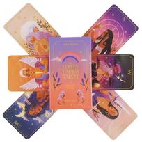 The Lovely Ladies Tarot Cards A 78 Deck Oracle English Visions Divination Edition Borad Playing Games pink