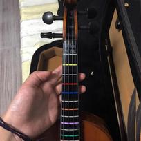 Praktiška grifono lipdukas pirštų padėties žymeklis violončelės praktikai pradedantiesiems(12)