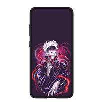 Telefono dėklas Samsung Galaxy S25 S24 S23 iPhone 16 15 Xiaomi Redmi Note 14 13 12 16E X 11 Pro OPPO Moto Huawei Anime Gojo Satoru Jujutsu Kaisen Viršelis for Motorola Moto G05 4G lubų spalva