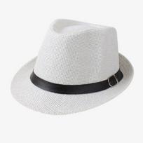 Madinga šiaudinė skrybėlė vyrams moterims vasarinė, madinga, paplūdimio, nuo saulės, vienspalvė, fedora, su kaspinu, kasdienė, kaubojiška, džiazo, gangsterio kepurė vyrams balta