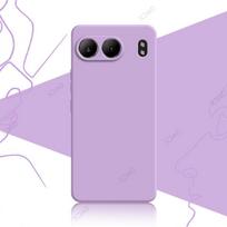 Luxury Case Covers for OnePlus Nord 4 One Plus Nord4 5G 6.74  Soft Square Liquid Silicone Phone Shield Waterproof Coque OnePlus Nord 4 5G violetinė
