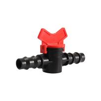 Patikimas srauto reguliavimo uždaromasis vožtuvas PE vamzdžiui PN4 laistymo žarnai 16 20 25 mm 16mm x 16mm