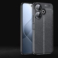 For Redmi 13 Case Cover Xiaomi Redmi 13 Capas Armor Phone Bumper Back Armor Shockproof TPU Soft Leather Fundas Redmi 13 Redmi13 For Redmi 13 juoda