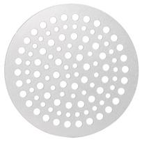 68mm apvalus grindų latako dangtelis Kanalizacijos apsauga nuo užsikimšimo Plaukų filtras Sietelis Sifono gaudyklės dangtelis white