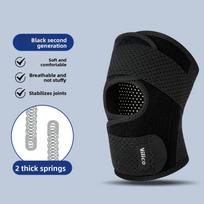 Unisex Elastiniai Kelio Apsaugai, Kvėpuojantis Poliesterio Pluošto Sportinis Krepšinio Palaikymas - Tinka Įvairioms Lauko Veikloms S