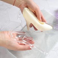 Tortų puošimo formelės įrankiai 3D aukštakulnio batelio formos šokolado formelė „Pasidaryk pats“ torto formelė 1Pcs