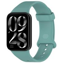 Silicone strap For Xiaomi band 9 8 Pro wristband strap For Redmi watch 5 4 strap Xiaomi smart band8 9 Pro watch band accessories Mi band 8 Pro pušies žalios spalvos