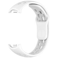 Silikoninis dirželis Xiaomi Mi Band 10 9 8 Sportinis guminis apyrankės laikrodžio dirželis pulseira Correa Xiaomi Smart Band 8 9 10 Priedai for miband 10 balta