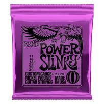Ernie Ball Super Slinky Nikeliu Apvyniotos Elektrinės Gitaros Stygos 2220 2221 2223 2220(11-48)