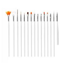 15Pcs/set Professional Painting Set  Acrylic Oil Watercolors Artist Paint Brushes