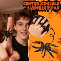Halloween Plastic Spid-er Rings Halloween Party Cupcake Decorations One Size
