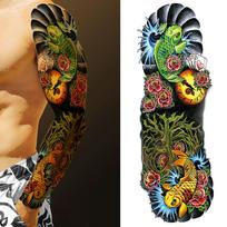 Vyrų ir moterų laikinas rankų lipdukas netikras tatuiruotė, karštas 3D, atsparus vandeniui