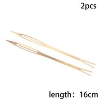 2 vnt. Žvejybos tinklo adata Tinklo siūlų taisymo Ritės tinklo siūlų taisymui Weaving Rustproof Shuttles Tinklų priedai 14.7cm