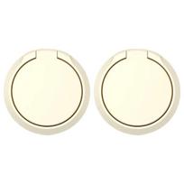 Cellphone Circle Holder Stand Adhesive Phone Finger Gip Kickstand, 360 Rotation Phone Case Back Sticker Finger Grip balta
