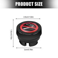 Car Lighter Cover Caps Universal Lighter Plug Caps Dustproof Waterproof Socket Cover Cap Replacement Car Accessories For Men juoda