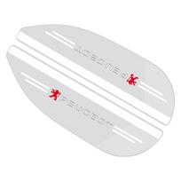 2 vnt. automobilio galinio vaizdo veidrodėlio lipdukas Lietaus antakis Automobilio šoninio veidrodėlio apsauga nuo lietaus Peugeot 308 408 508 RCZ 208 3008 2008 206 207 108 406 407 408 206 balta