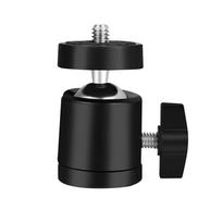 Desktop Camera Stand with Fill Light & 1/4  Mount for Streaming & Photography