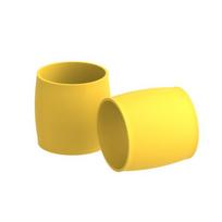 Cycling Silicones Grip Rings Nonslip Handlebars Tape Fasteners For Commuting Fitness Outdoor Activity geltona