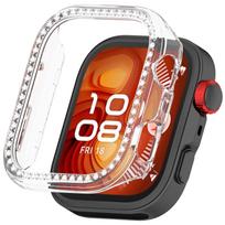 Diamond Case For Huawei watch Fit 4 pro Accessories All-Around hollow PC Protective Bumper Frame For huawei watch fit 4 3 Cover For huawei fit 4 pro skaidri