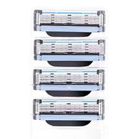 32 vnt. Klasikiniai rankiniai barzdos skustuvai Peiliukai Gillette Mach 3 Vintažiniam skustuvui Nerūdijančio plieno Vyrams 3 sluoksnių Peiliukų priedai spalvoti rituliai