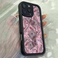 JT353 Money Pink Aesthetic for iPhone 17 16 15 14 13 Pro Max Samsung S26 S25 Ultra A17 A07 A56 Xiaomi 15T Redmi 15c Note 14 13 Soft Case for iPhone 5/5s juoda