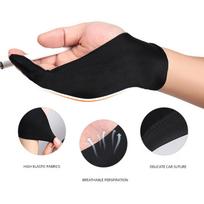Two Finger Glove Black Tablet Drawing Glove For Artist Drawing Pen Graphic Tablet Household Gloves Right Left Hand For Painter S