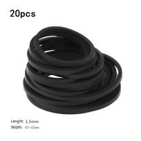 40-65/75-100/110-145mm Universalus 1,5 mm pločio kvadratinis guminis diržas Mišri kasetės juostos diržo skriemulio pavaros diržas įrašymo įrenginiams