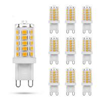 AC220V G9 LED lemputė, reguliuojamo ryškumo 5W, PC + keraminis laikiklis, be mirgėjimo 2835SMD 32 LED, itin ryški, namų apšvietimui, šviestuvams, pakeičia 50W halogeninę No-Dimmable šilta balta spalva