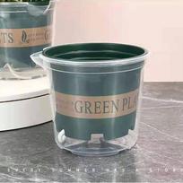 Lazy Self Watering Planter Pots Visible Water Level Self-watering Potted  Home Decor 16.5x14cm