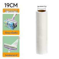 Long-Handle Lint Roller Brush for Pet Hair Removal with Tearable Sticky Paper