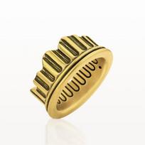 Yin Taifei Retro Bronze-Plated Gold Adjustable Unisex Open Ring Open Adjustable