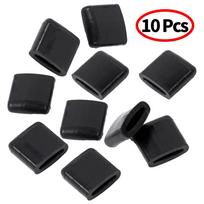 10pcs Air Fryer Rubber Buffer Mini Silicone Grill Rack Protective Covers Replacement Non-slip Anti-scratch Air Fryer Accessories China Mainland black