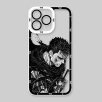 Anime Berserk Guts Phone Case For iPhone 16 e 15 14 13 12 11 Pro Max XS X XR Plus Mini SE 2020 2022 Transparent Funda Coque iPhone SE (2022)