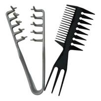 2/3Pcs Hair Styling Comb Kit Men Women Instant Volume Texture Comb All Hair Types Voluminous Wide-Toothed Comb 2pcs