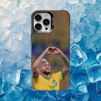 Futbolas For N-NeYmAr 10 Telefono dėklas iPhone 16,15,14,13,12,11,Mini,Pro,SE,MAX Baltas Matinis Smūgiams atsparus dangtelis iPhone13mini