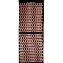 Akupresūros kilimėlis inSPORTline AKU-1000 125x50 cm - černá-mocha mousse