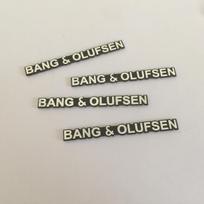 2 vnt. 5 vnt. 10 vnt. 3D B&O BANG OLUFSEN automobilio Hi-Fi garsiakalbio garso garsiakalbio ženklelis stereo emblemos lipdukas Decal stiliaus priedai 2pcs