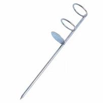 30/40/50cm Double Rings Single Fork Ground Rod Holder Bank Fishing Fishing Rod Bracket Fishing Tools 30cm