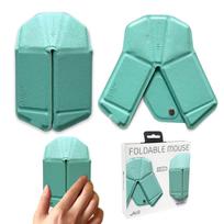 OriMouse Nešiojama belaidė pelė 3D lietimui jautri Tylus Bluetooth Nėra USB imtuvo Elegantiška mėlyna myAir.0 [Origami stiliaus dizainas, Itin plona 5 mm,