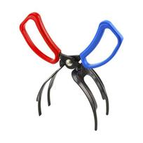 Žvejybos replės Griebtuvas Metalinis žuvies valdymo gnybtas, ergonomiška rankena, 3 dantų nagų dizaino nešiojamasis žuvies valdymo gnybtas A