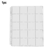 /10 lapų 20 kišenių Skaidrus PVC monetų laikiklis Albumo puslapis Monetų kolekcijai Naujas 1pc